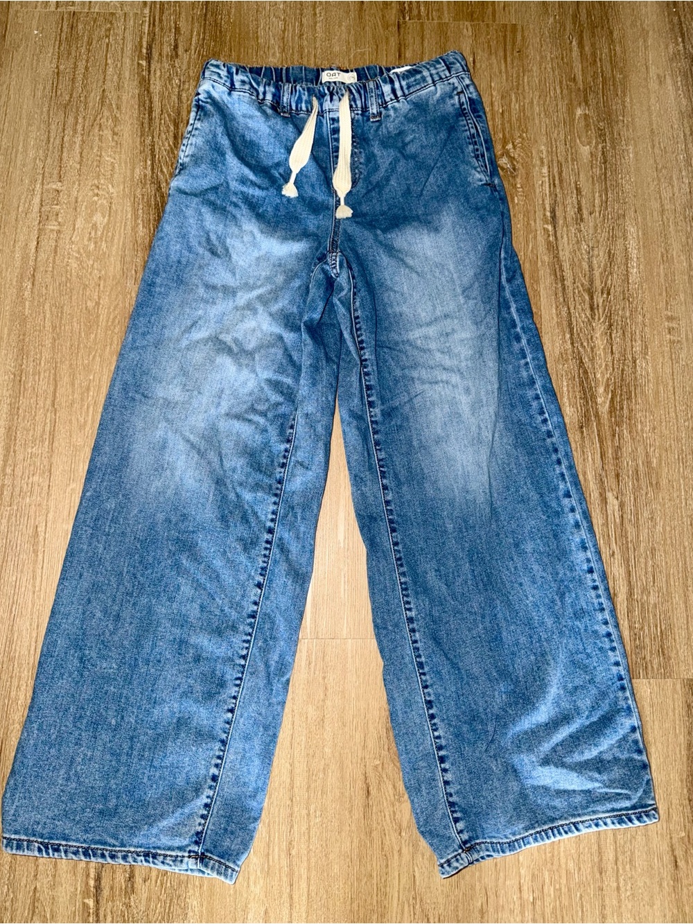 OAT New York | OAT Cloud Luxe Denim Wide Leg Jeans